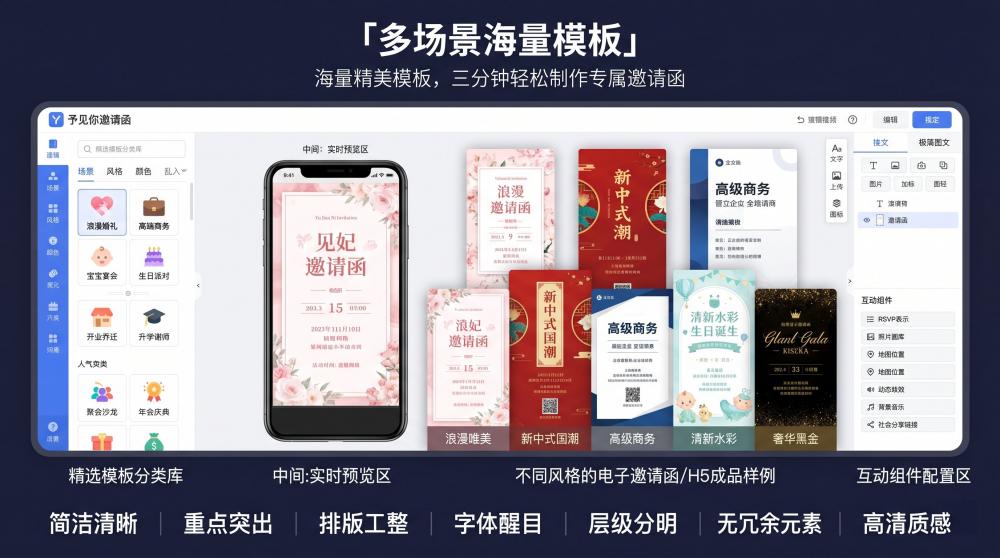自动留存修改记录！制作邀请函再也不怕出错重来